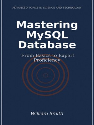cover image of Mastering MySQL Database